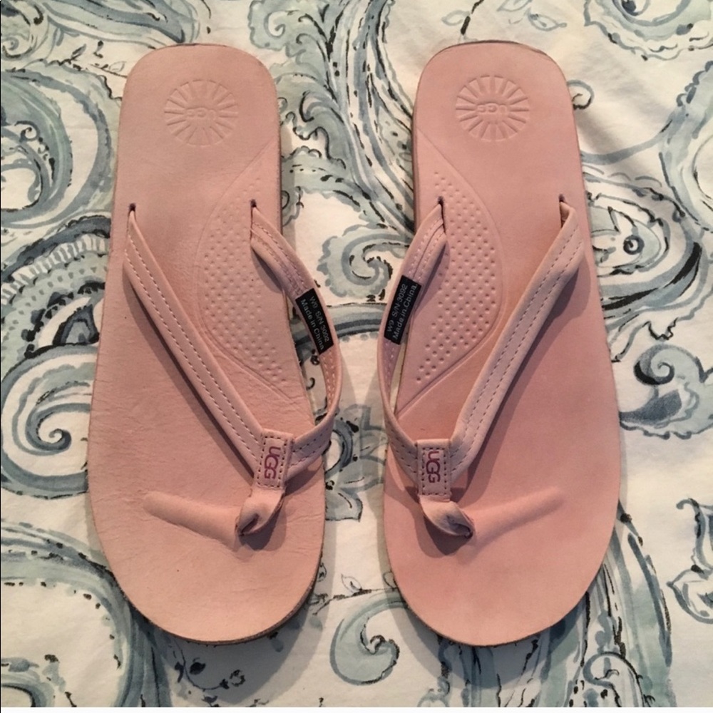 Size 9 Kayla Ugg Flip Flops Pink